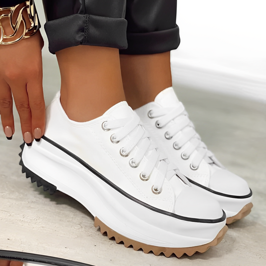 NIMA Levendige plateausneaker