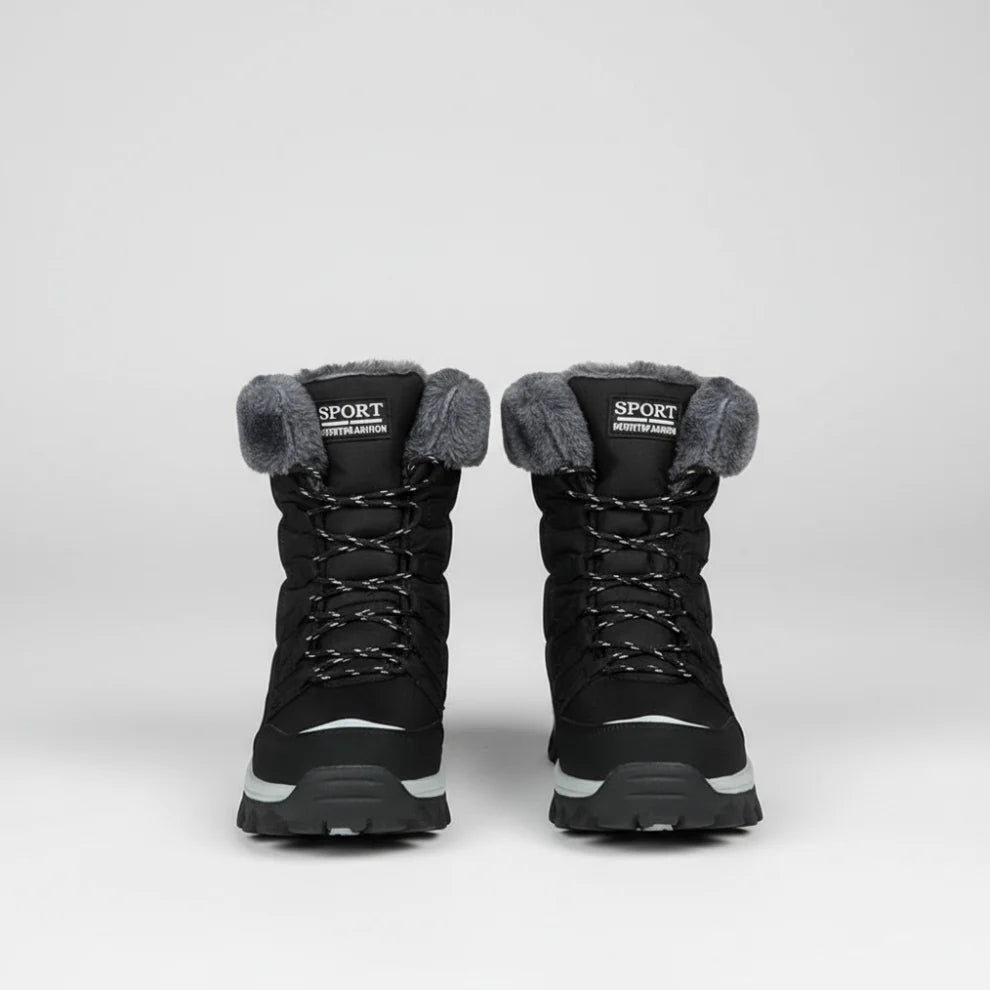 Women’s winter snow boots waterproof fur-lined – women