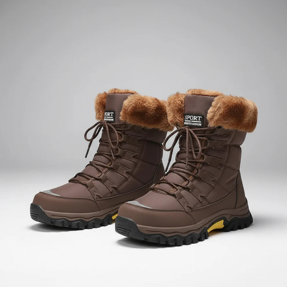 Women’s winter snow boots waterproof fur-lined – women