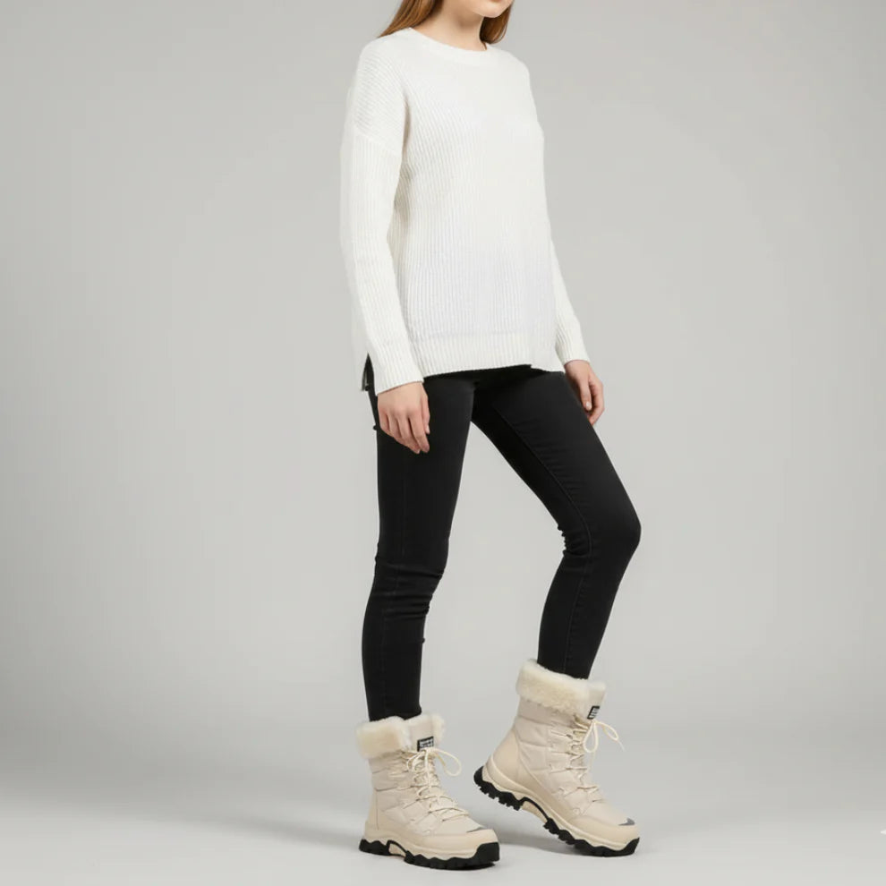 Women’s winter snow boots waterproof fur-lined – women