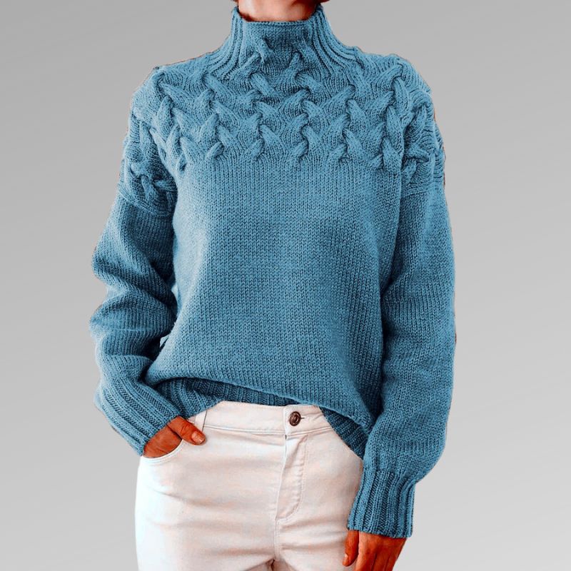 Caja - turtleneck sweater - elegance and warmth