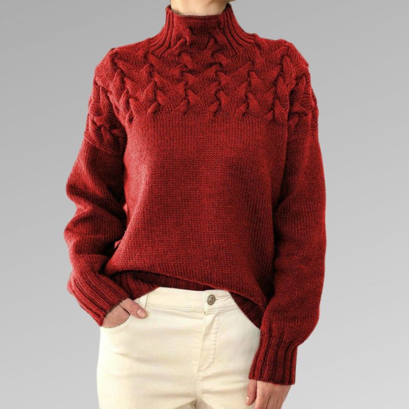 Caja - turtleneck sweater - elegance and warmth