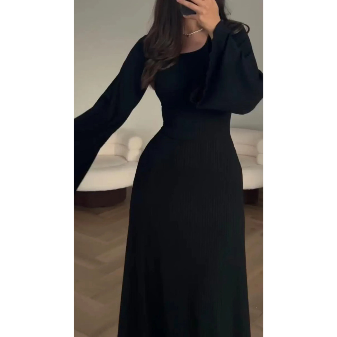 NIMA Elegantes Maxikleid
