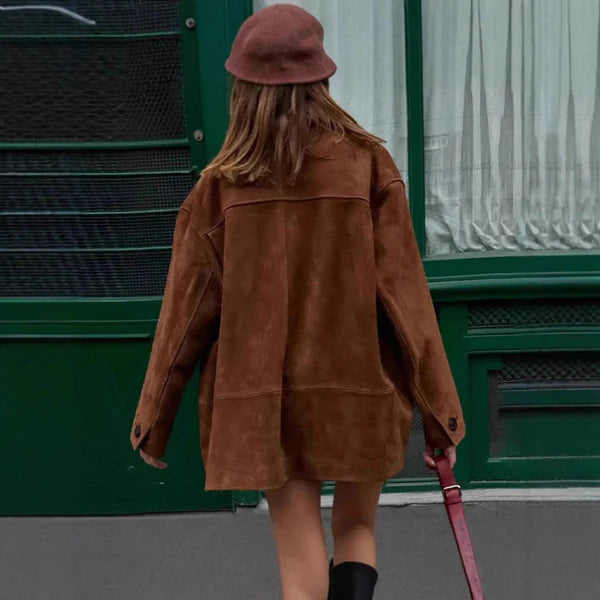 Women’s soft elegant jacket with pockets – women