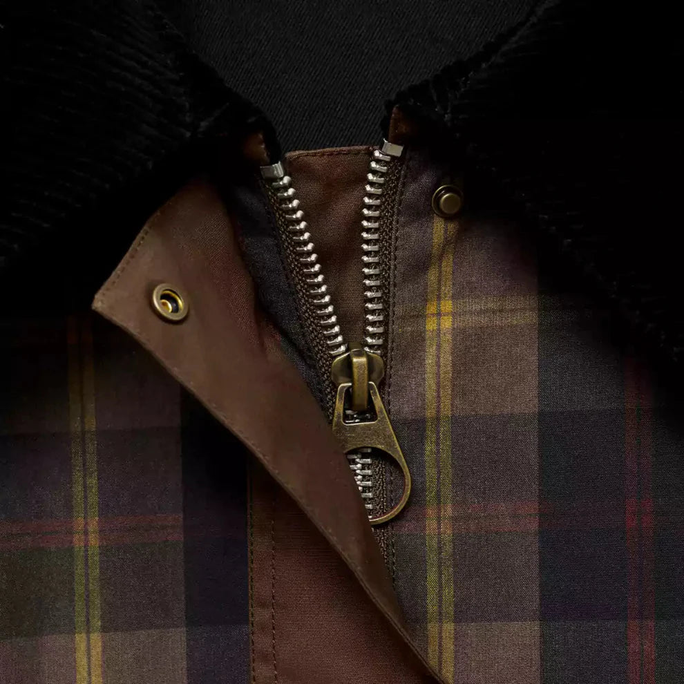 Women’s plaid chore coat oversized – women