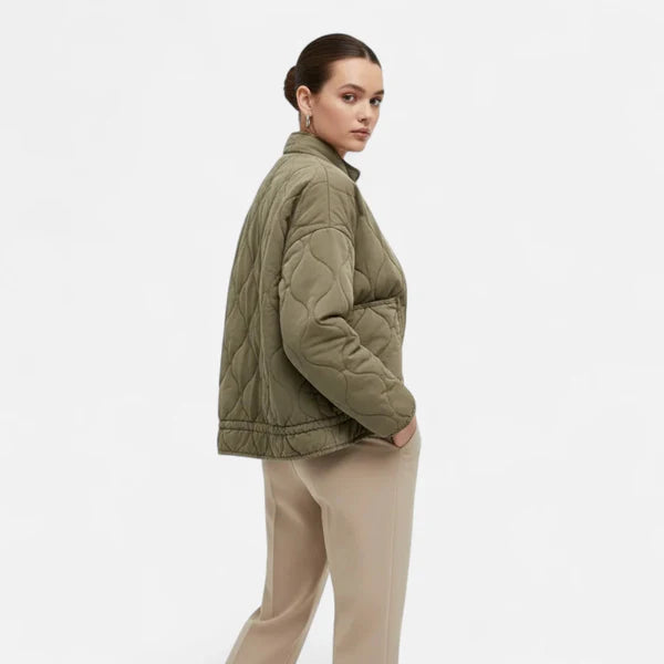 Women’s vintage quilted winter jacket – women