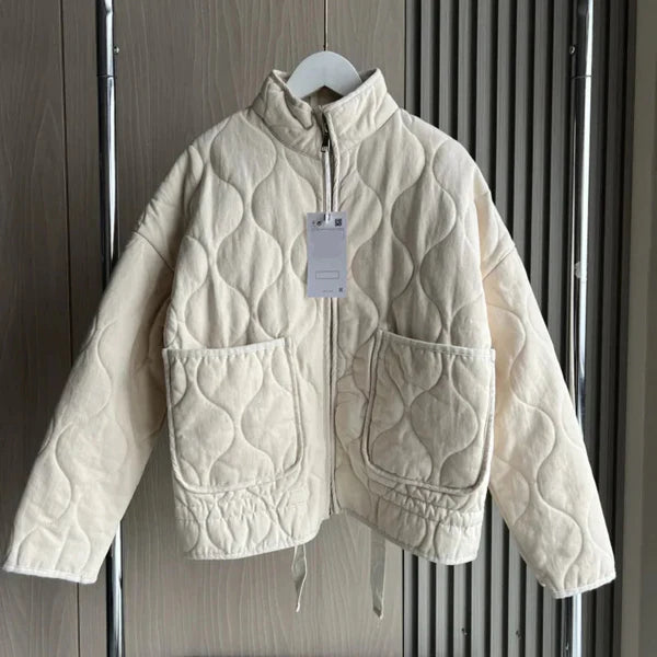 Women’s vintage quilted winter jacket – women