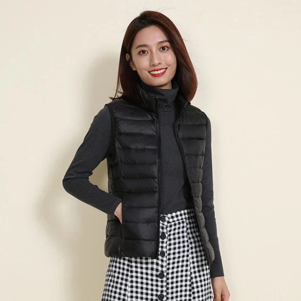 Women's waterproof lightweight stylish vest