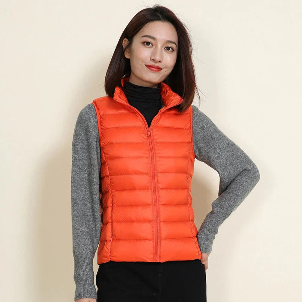 Women's waterproof lightweight stylish vest