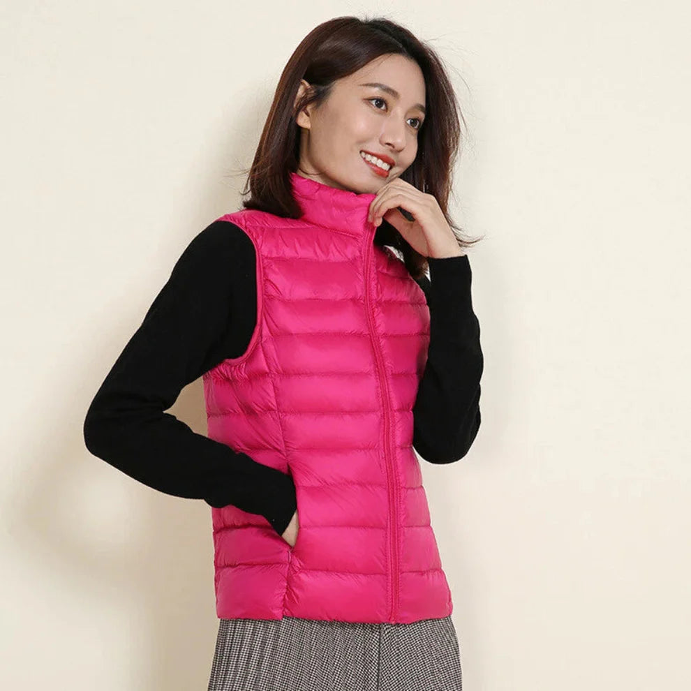Women's waterproof lightweight stylish vest