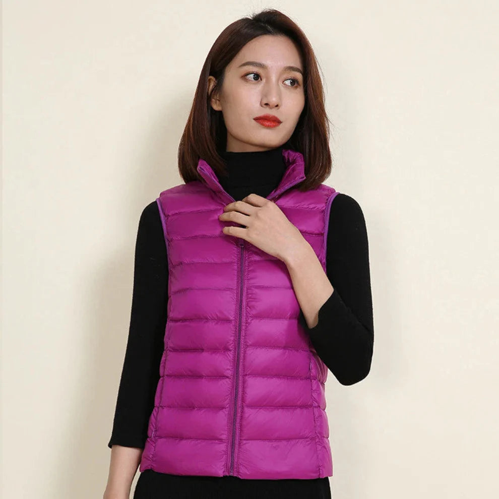 Women's waterproof lightweight stylish vest