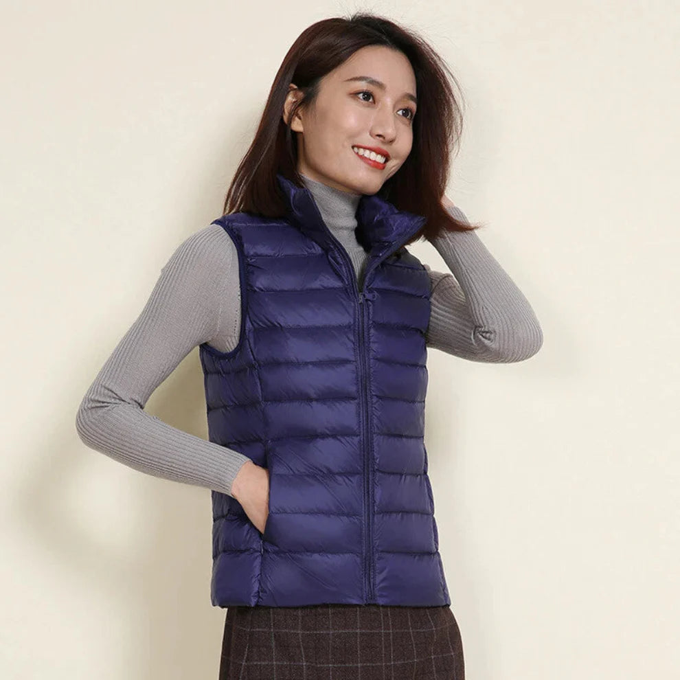 Women's waterproof lightweight stylish vest