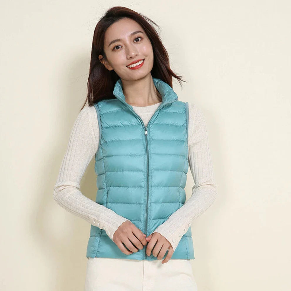 Women's waterproof lightweight stylish vest