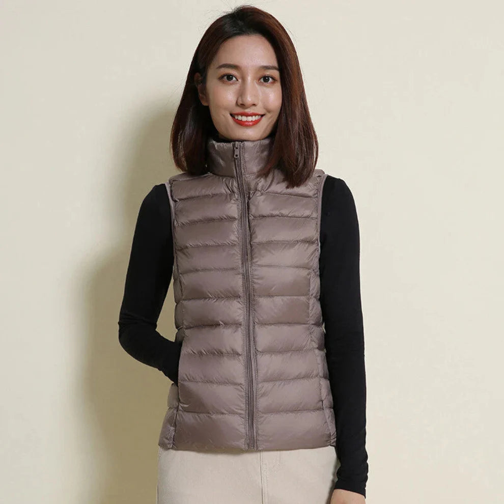 Women's waterproof lightweight stylish vest