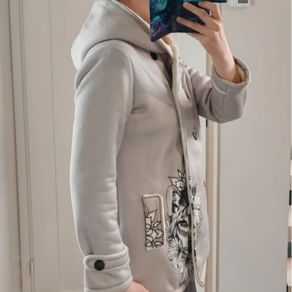 Women's double-breasted winter coat – women