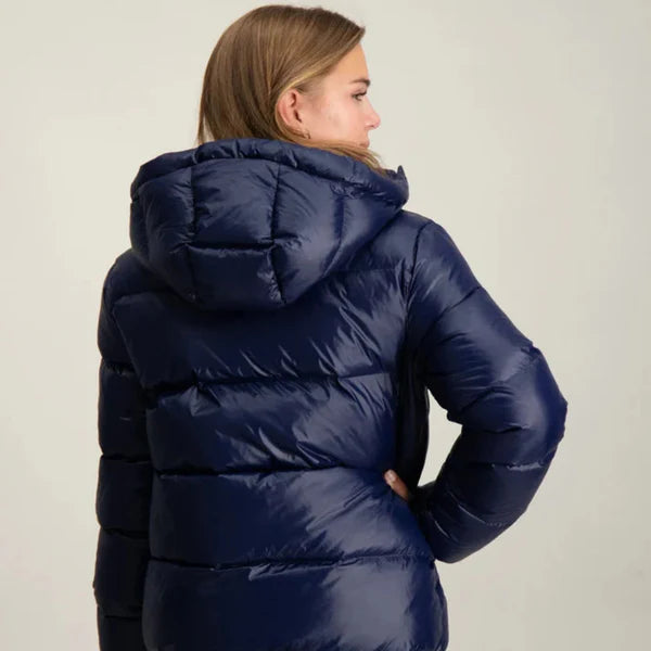 Women’s winter puffer jacket ultralight with hood – women