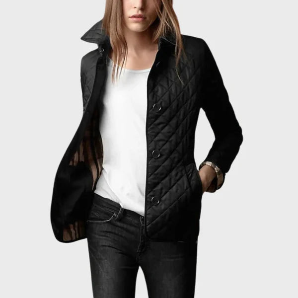 Women’s lightweight diamond-quilt puffer jacket – women