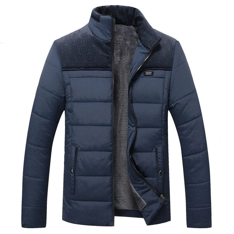 Men's stand-up collar down jacket for winter – lightweight and warm