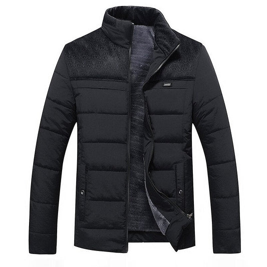 Men's stand-up collar down jacket for winter – lightweight and warm