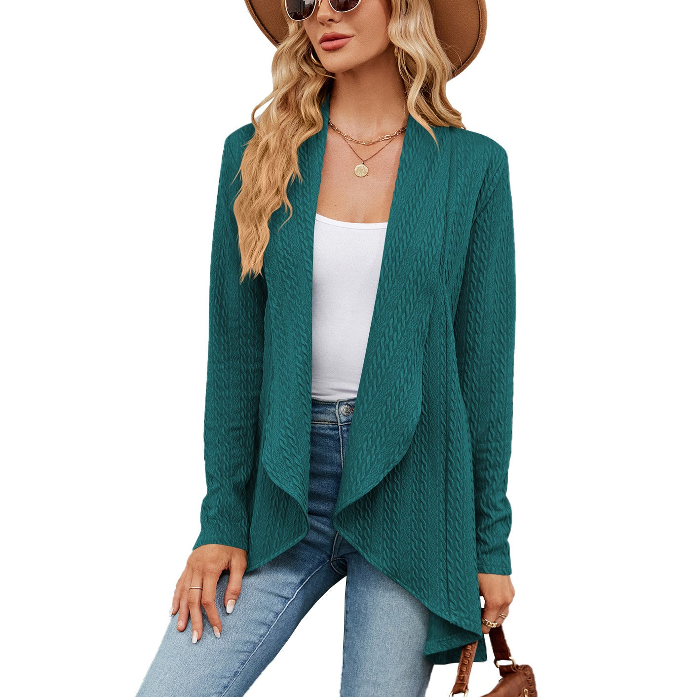 Nuria - loose and simple cardigan