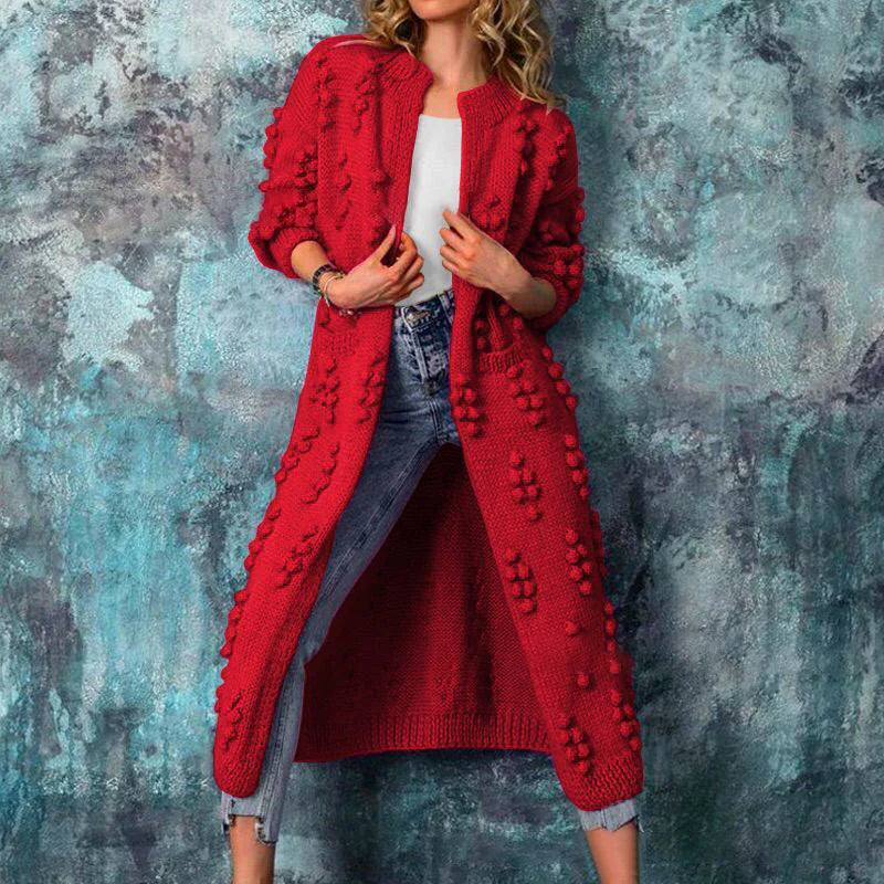 Cecilie - elegant colored cardigan for women