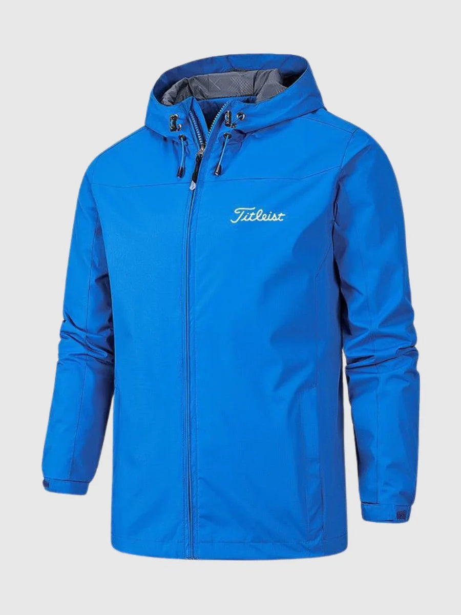 Men's outdoor jacket with zipper – sporty transitional look