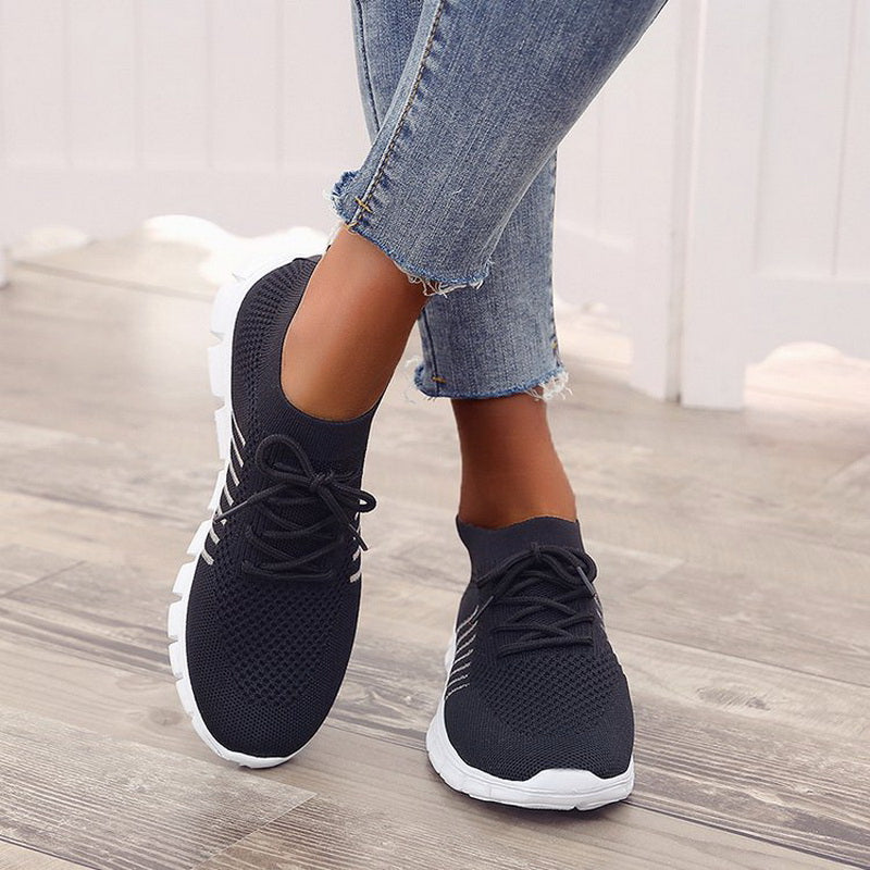 NIMA Dames Slip On Mesh Sportschoenen