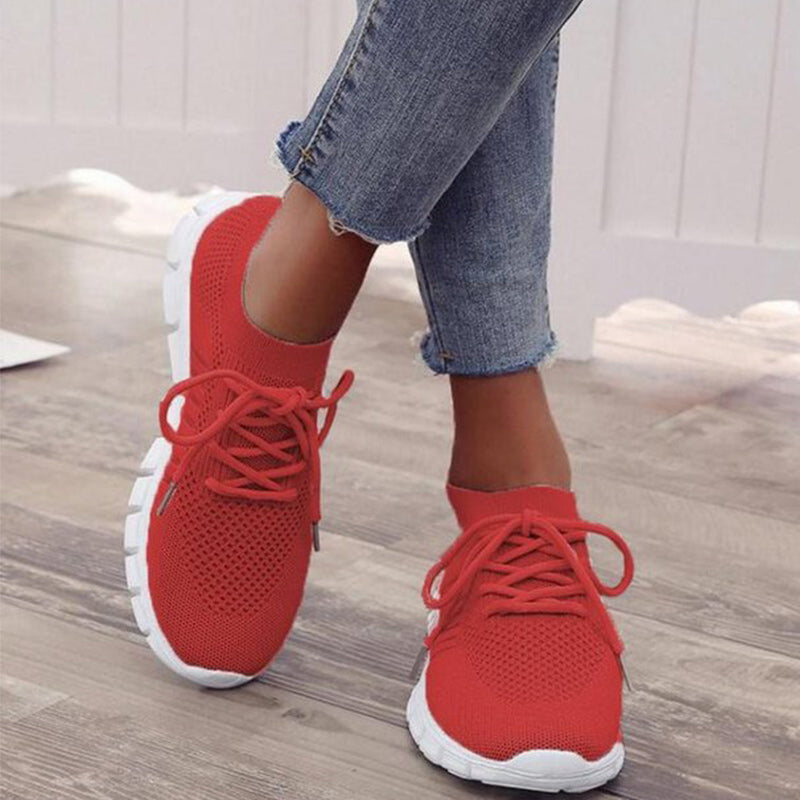 NIMA Dames Slip On Mesh Sportschoenen
