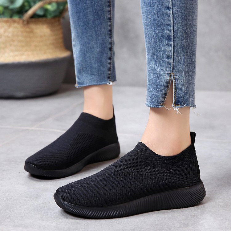 NIMA Dames Slip On Mesh Sportschoenen