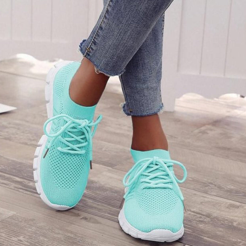 NIMA Dames Slip On Mesh Sportschoenen