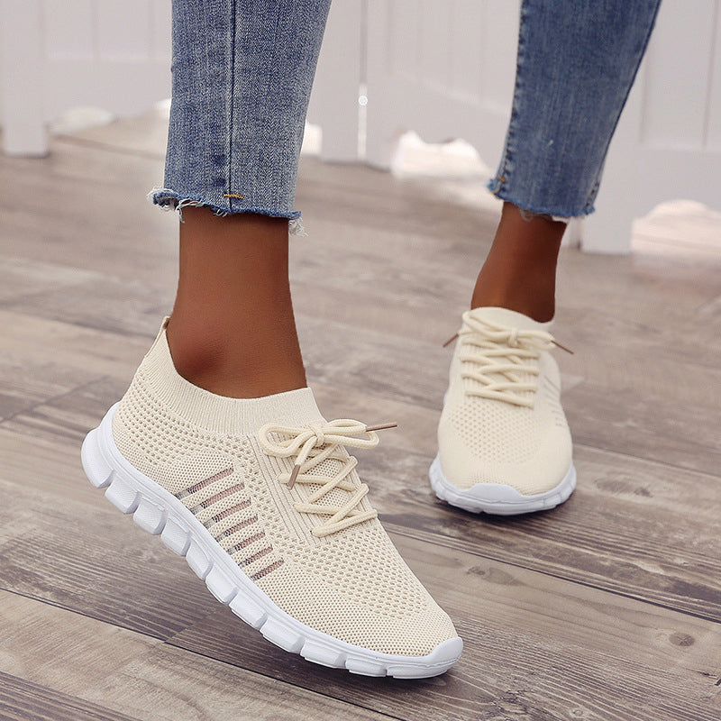 NIMA Dames Slip On Mesh Sportschoenen