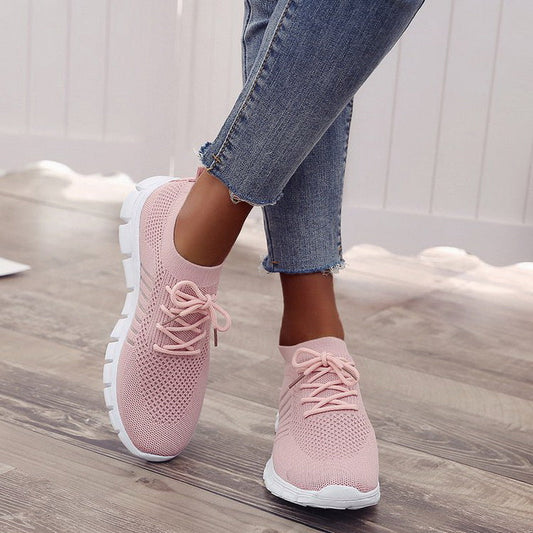 NIMA Dames Slip On Mesh Sportschoenen