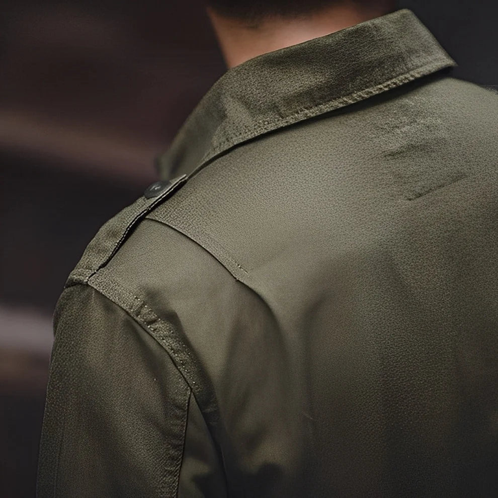 Arnold classic washed jacket with pockets – men