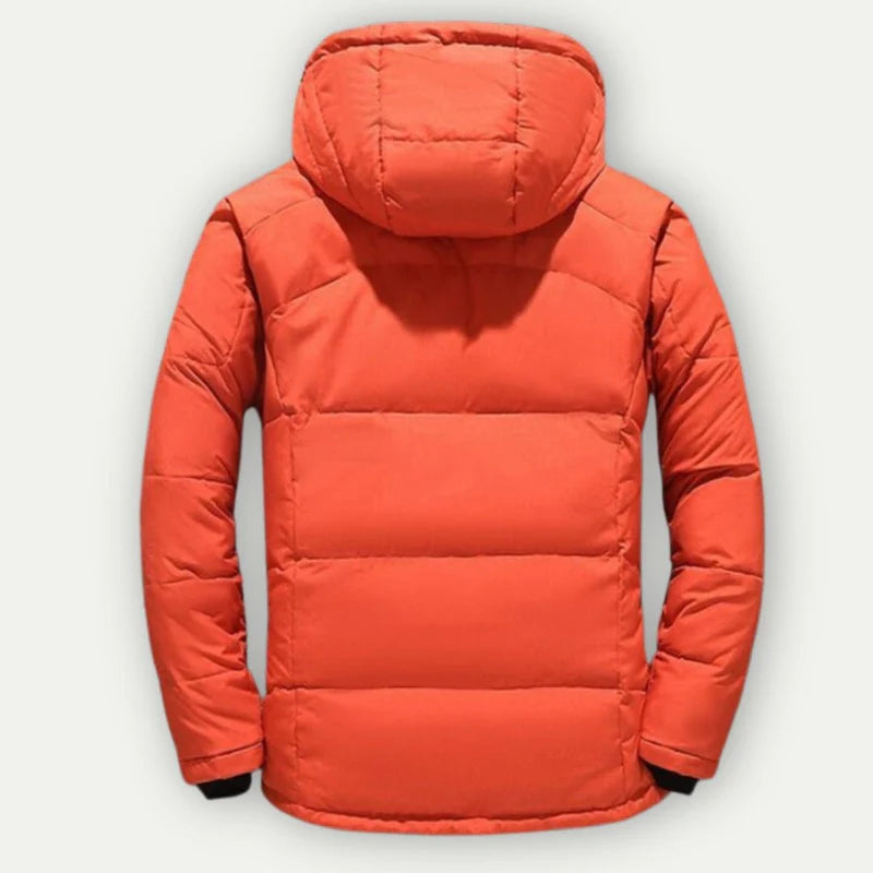 Jakob – warm quilted jacket with hood