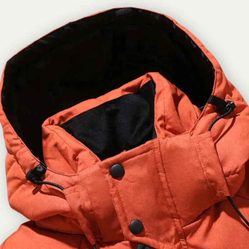 Jakob – warm quilted jacket with hood