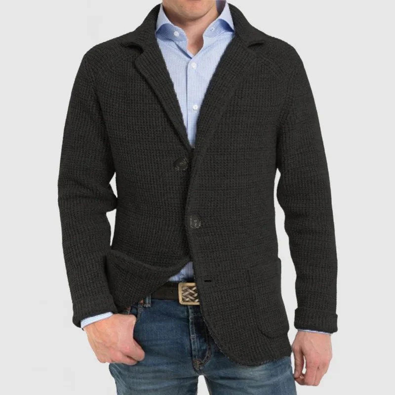 Jürgen – elegant transitional jacket with patch pockets
