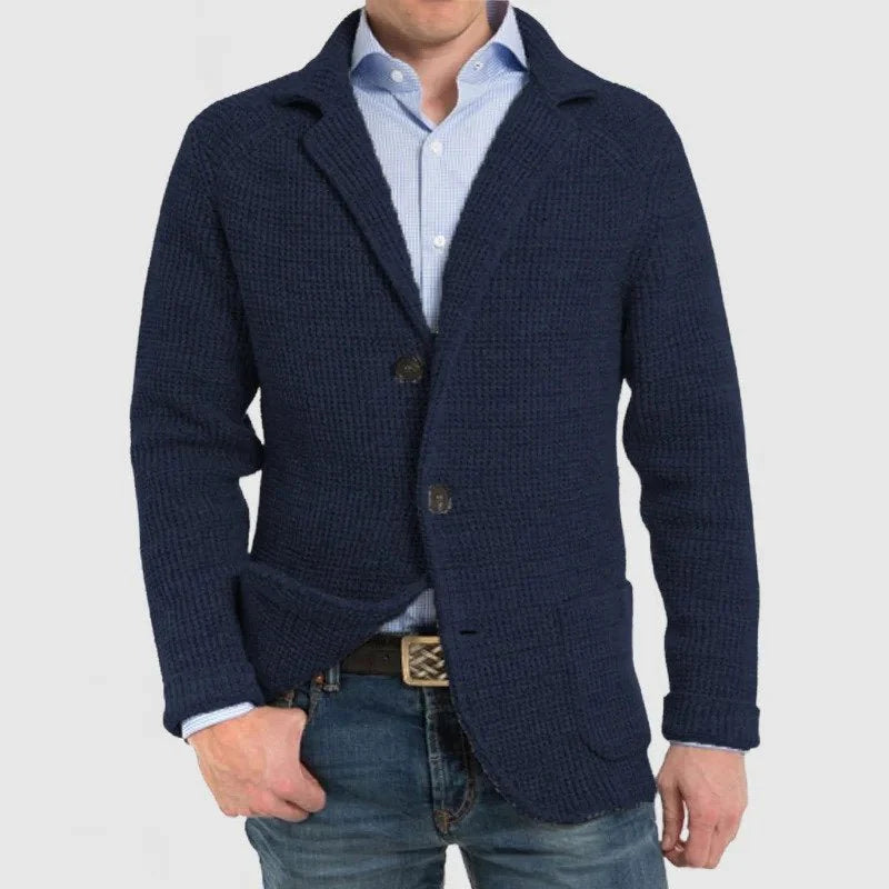 Jürgen – elegant transitional jacket with patch pockets