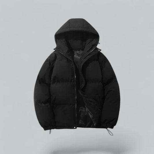 Katrin – warm parka with hood and weatherproof surface