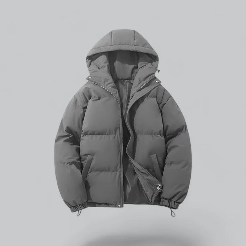 Katrin – warm parka with hood and weatherproof surface
