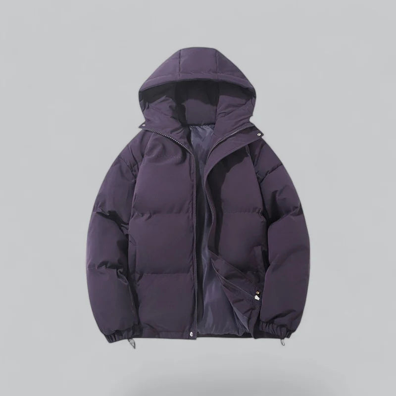 Katrin – warm parka with hood and weatherproof surface