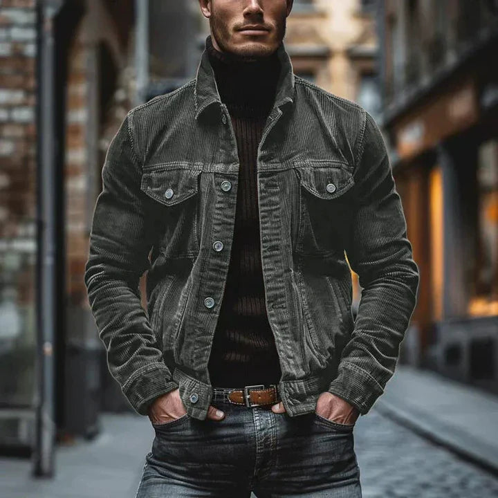 Cody – retro corduroy jacket with a classic fit