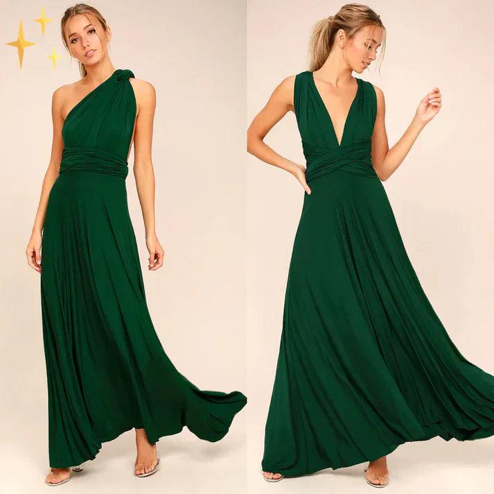 NIMA Elegante jurk in een veelzijdige wikkel-look