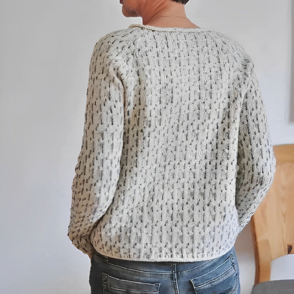 Meret - wijde damestrui met ronde hals