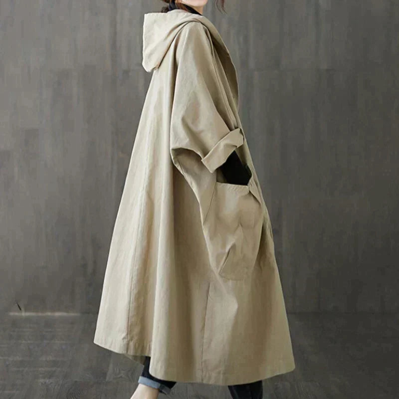 Delia | oversized trench coat