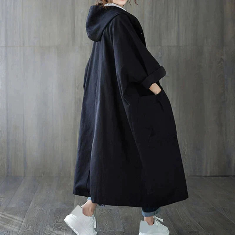 Delia | oversized trench coat