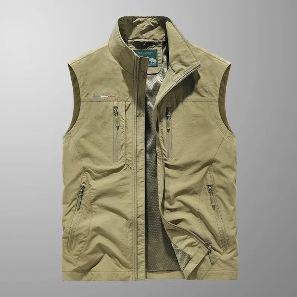 Theodor – functional cargo vest with multiple pockets