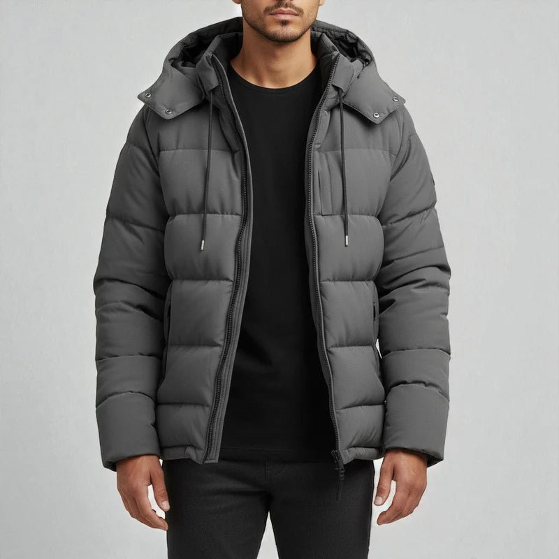 Nico – waterproof winter jacket with hood and warm lining