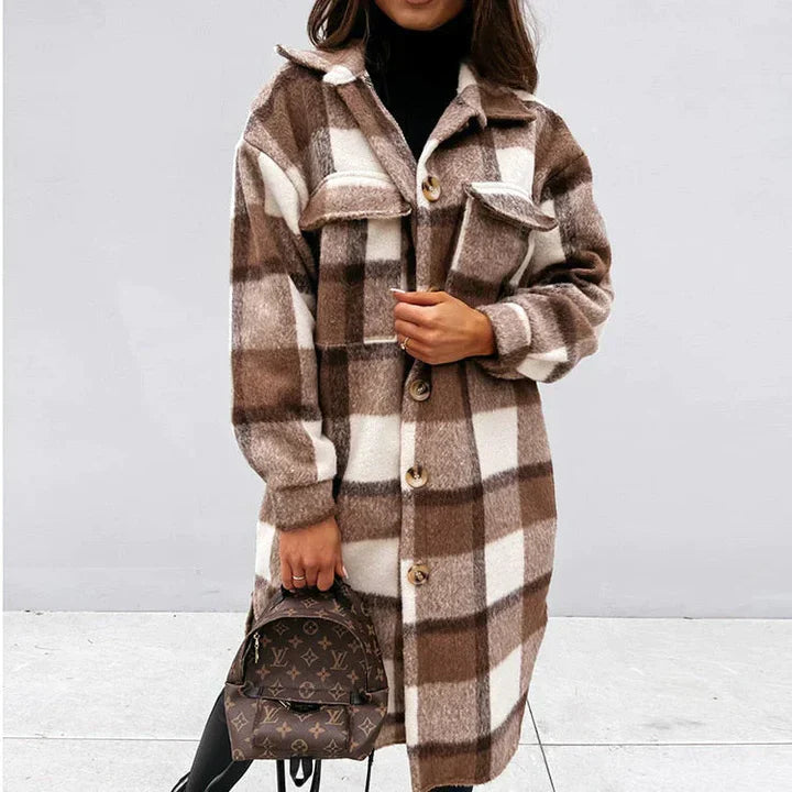 Jasmine - checked jacket