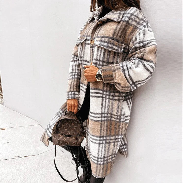 Jasmine - checked jacket