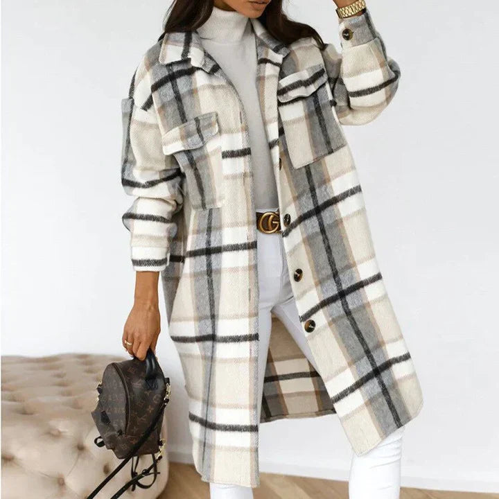 Jasmine - checked jacket